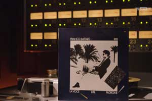 fonico di presa diretta, 33 giri italian masters - franco battiato - sky arte - tv - except