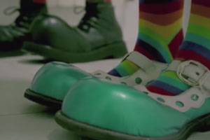 postproduzione audio, clown in corsia